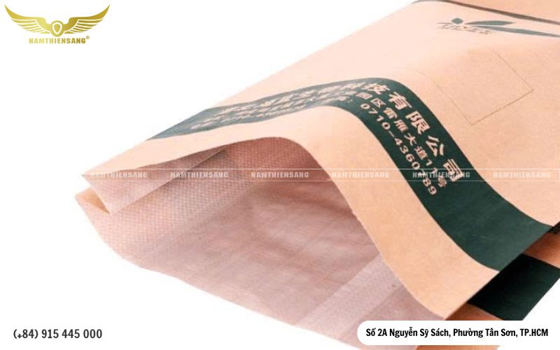 bao pp dệt ghép giấy kraft